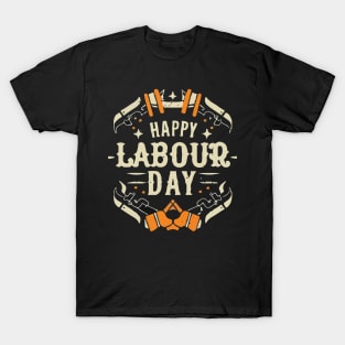 Happy Labour Day, International Labour Day T-shirt. T-Shirt